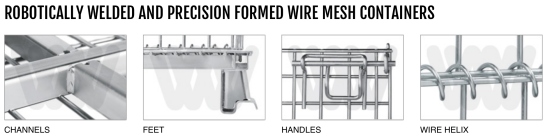 wire bulk containers